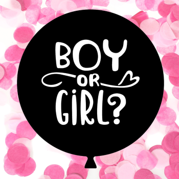 Babyshower Ballon "Girl"